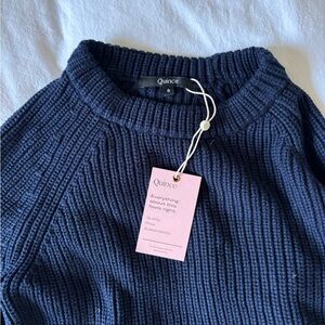 QUINCE brand new crew neck sweater